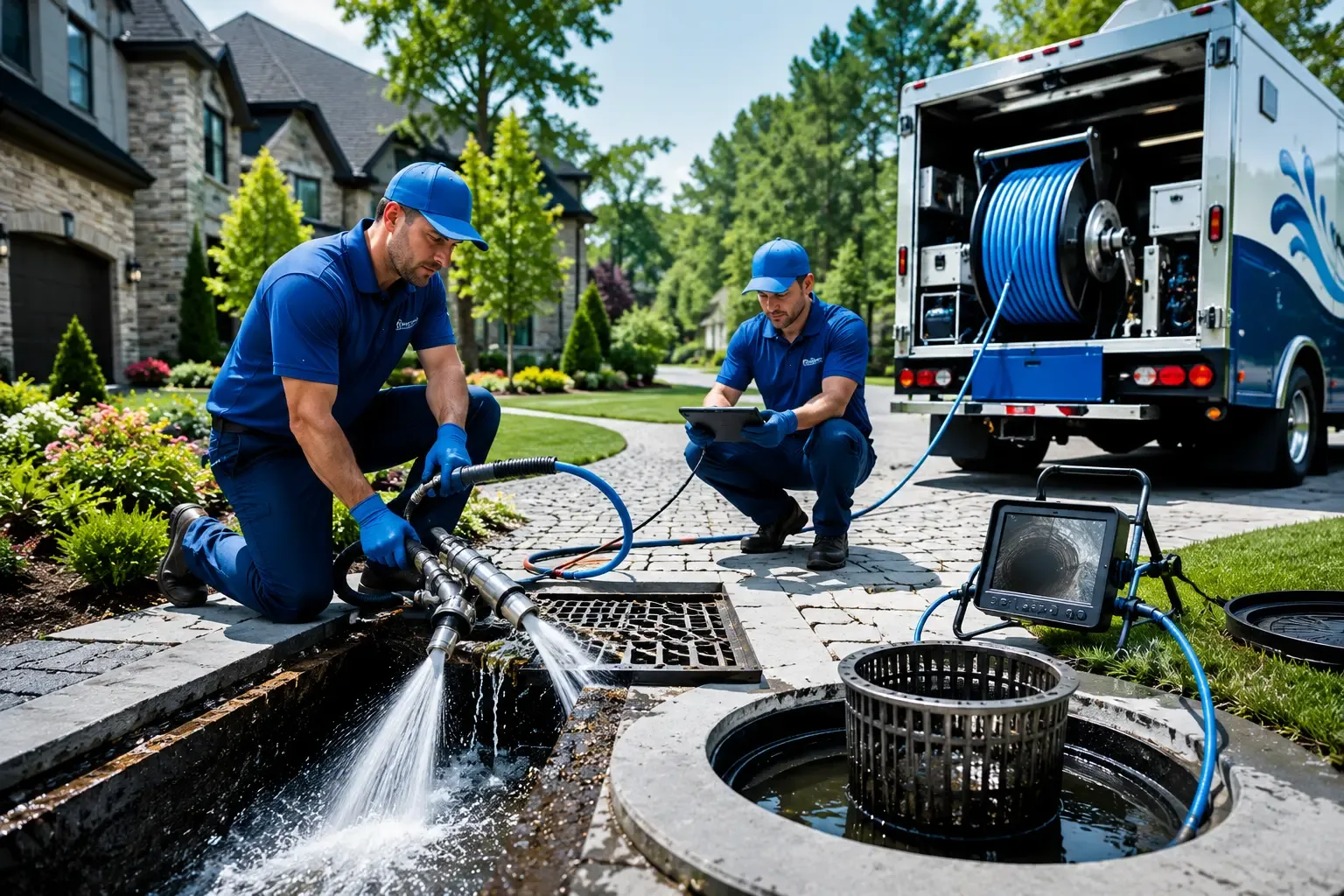 Local outdoor drain cleaning professionals in Hebron, MD
