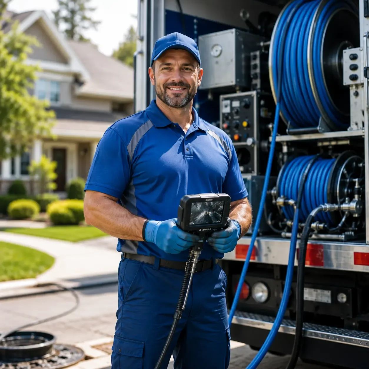 Local outdoor drain cleaning specialists in Hebron, MD